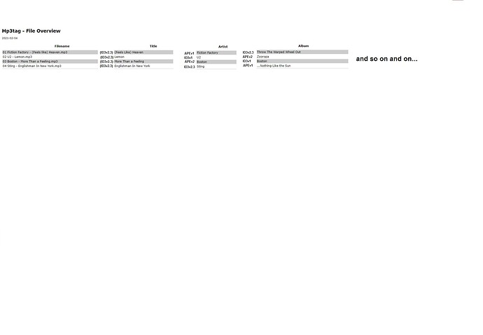 MP3 tag sources