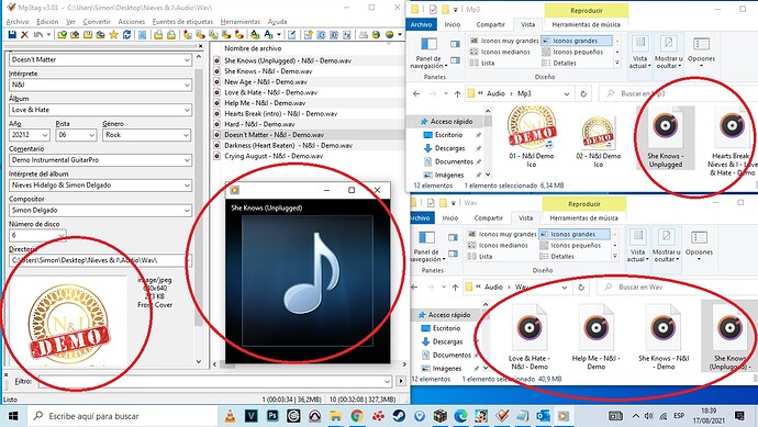 MP3TAG ERROR NO ALBUM ART