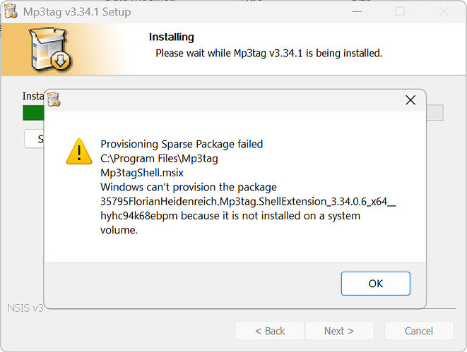 Mp3tag-Install-Error