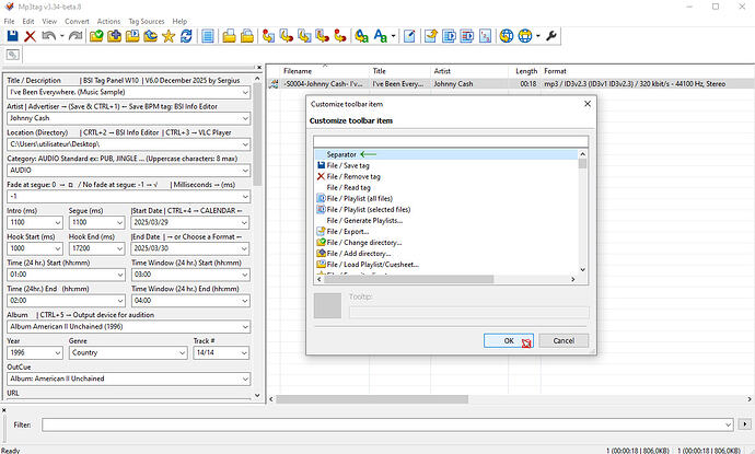 Mp3tag 00-11 v3_34-beta_8, steps for the 2nd row of icons copy