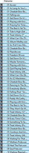 MP3Tag Naming