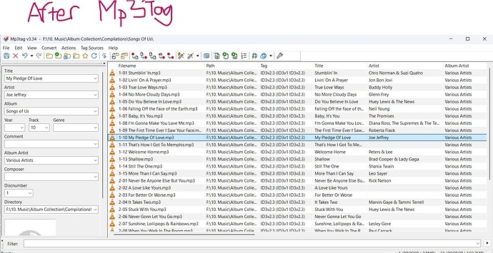 2. Mp3Tag applied