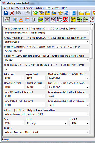 01- Tag panel configuration via the _FORMAT and _HEADING fields. Mp3tag 3.37-beta.1 (beta.2) copy