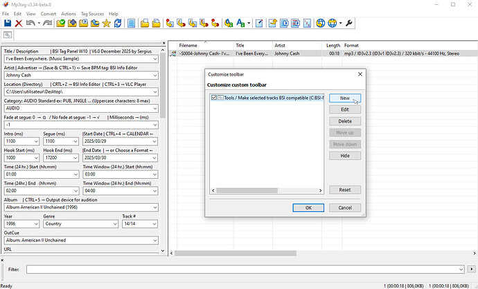 Mp3tag 00-10 v3_34-beta_8, steps for the 2nd row of icons copy