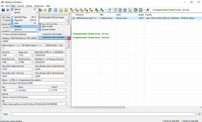 Mp3tag 00-01 v3_34-beta_8, steps for the 2nd row of icons copy