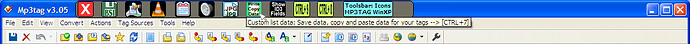 Toolsbar Icons (MP3TAG WinXP) 02
