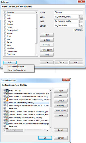 Customize the custom Toolbar using the UTILS command (Patch makes a suggestion)