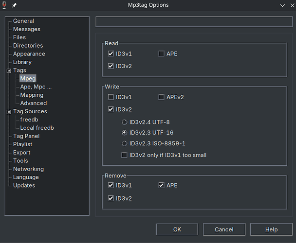 Tags Mpeg
