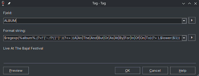 Tag - Tag test