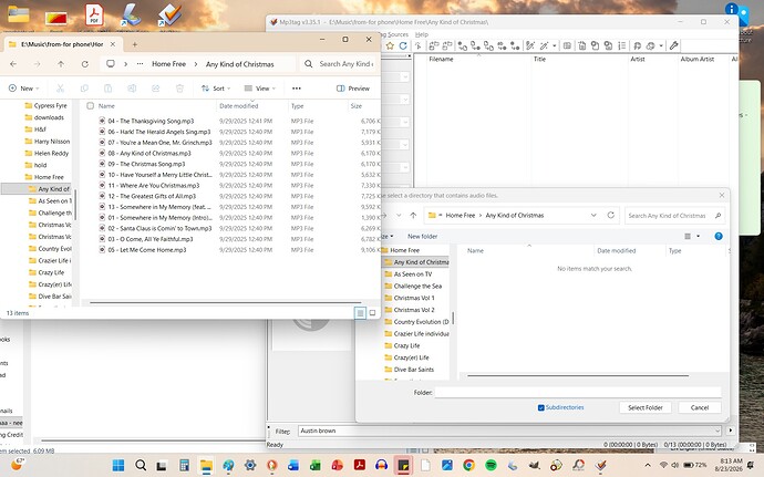 mp3tag issue - 2