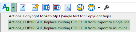 05-3) Actions_COPYRIGHT_Replace existing CR13LF10 from Import to single & multiline IMAGE copy
